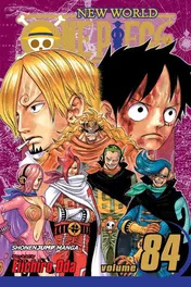 Omslag van One Piece, Vol. 84