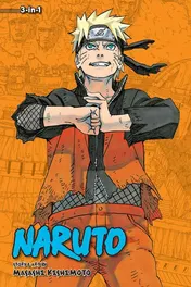 Omslag van Naruto (3-in-1 Edition), Vol. 22