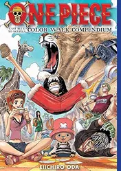 Omslag van One Piece Color Walk Compendium: East Blue to Skypiea
