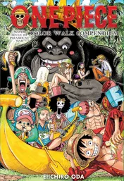 Omslag van One Piece Color Walk Compendium: Water Seven to Paramount War