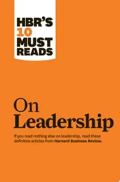 Omslag van HBR's 10 Must Reads on Leadership