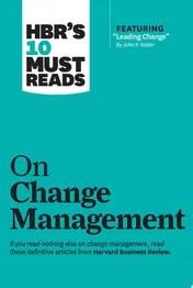 Omslag van HBR's 10 Must Reads on Change Management