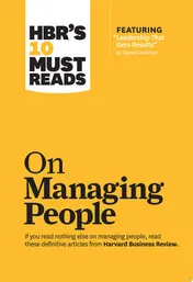 Omslag van HBR's 10 Must Reads on Managing People