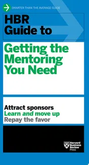 Omslag van HBR Guide to Getting the Mentoring You Need