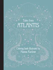 Omslag van Tales from Atlantis Coloring Book