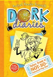 Omslag van Dork Diaries 3 Tales from a Not-So-Talented Pop Star