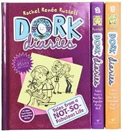 Omslag van Dork Diaries Boxed Set (Books 1-3) Dork Diaries; Dork Diaries 2; Dork Diaries 3