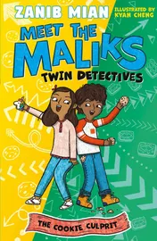 Omslag van Meet the Maliks Twin Detectives The Cookie Culprit