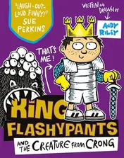 Omslag van King Flashypants and the Creature from Crong