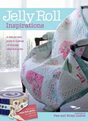 Omslag van Jelly Roll Inspirations 12 Winning Quilts from the International Competition and How to Make Them