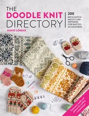 Omslag van The Doodle Knit Directory 200 Mix and Match Motifs and Patterns for Knitted Accessorie