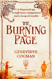 Omslag van The Burning Page