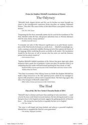 Omslag van The Odyssey (The Stephen Mitchell Translation)