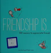 Omslag van Friendship Is . . . 500 Reasons to Appreciate Friends (Books about Friendship, Gifts for Women, Gifts for Your Bestie)