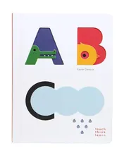 Omslag van TouchThinkLearn: ABC (Baby Board Books, Baby Touch and Feel Books, Sensory Books for Toddlers)