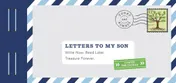 Omslag van Letters to My Son Write Now. Read Later. Treasure Forever. (Mother Son Journal, Gifts for Son, Letter Books)