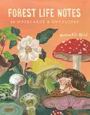 Omslag van Forest Life Notes 20 Notecards & Envelopes (Cute Office Supplies, Cute Desk Accessories, Back to School Supplies)