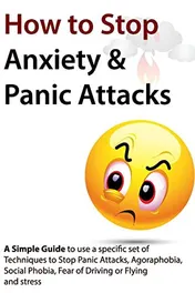 Omslag van How to Stop Anxiety and Panic Attacks A Simple Guide to Using a Specific Set of Techniques to Stop Panic Attacks, Agoraphobia, Social Phobia, Fear of Driving Or Flying and Stress