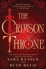 Omslag van The Crimson Throne: A Rich Historical Fae Romantasy Adventure (The Crimson Throne Book 1)