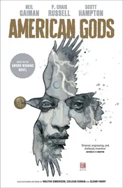 Omslag van American Gods: Shadows Adapted for the First Time in Stunning Comic Book Form