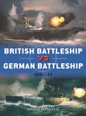 Omslag van British Battleship Vs German Battleship 1941–43