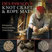 Omslag van Des Pawson's Knot Craft and Rope Mats 60 Ropework Projects Including 20 Mat Designs