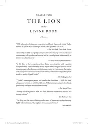 Omslag van The Lion in the Living Room How House Cats Tamed Us and Took Over the World