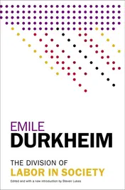 Omslag van The Division of Labor in Society