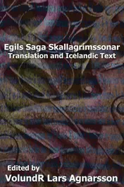Omslag van Egil's Saga Translation and Icelandic Text