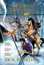 Omslag van The Heroes of Olympus, Book Two The Son of Neptune: The Graphic Novel (The Heroes of Olympus, Book Two)