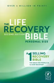 Omslag van NLT Life Recovery Bible, Second Edition, Personal Size