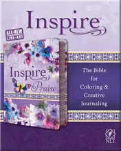 Omslag van Inspire Praise Bible NLT, Feminine Deluxe