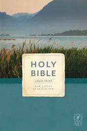 Omslag van Holy Bible, Economy Outreach Edition, Large Print, NLT (Softcover)