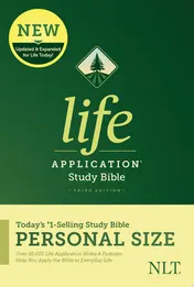 Omslag van NLT Life Application Study Bible, Third Edition, Personal Size