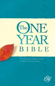 Omslag van The One Year Bible ESV