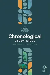 Omslag van NLT One Year Chronological Study Bible