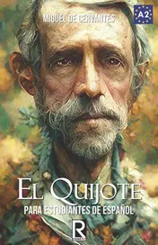 Omslag van El Quijote For Spanish Learners, Level A2
