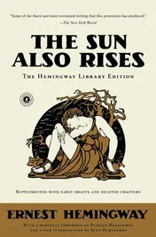 Omslag van The Sun Also Rises The Hemingway Library Edition