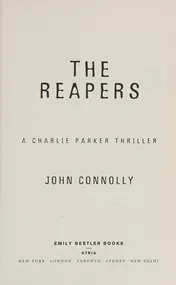 Omslag van The Reapers A Charlie Parker Thriller