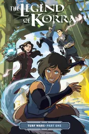 Omslag van The Legend of Korra: Turf Wars Part One