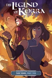 Omslag van The Legend of Korra Turf Wars Part Two