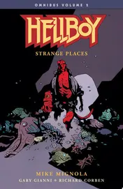 Omslag van Hellboy Omnibus Volume 2: Strange Places