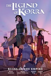 Omslag van The Legend of Korra: Ruins of the Empire Library Edition