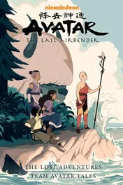 Omslag van Avatar: The Last Airbender--The Lost Adventures and Team Avatar Tales Library Edition