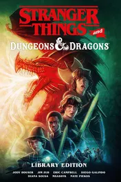 Omslag van Stranger Things and Dungeons & Dragons Library Edition