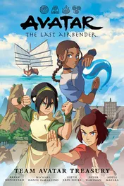 Omslag van Avatar: The Last Airbender--Team Avatar Treasury Omnibus