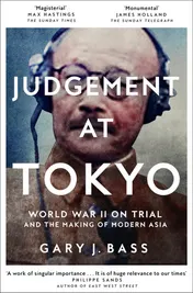 Omslag van Judgement at Tokyo World War II on Trial and the Making of Modern Asia