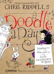 Omslag van Chris Riddell's Doodle-A-Day
