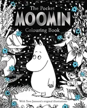 Omslag van The Pocket Moomin Colouring Book