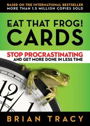 Omslag van Eat That Frog! Cards Stop Procrastinating and Get More Done in Less Time